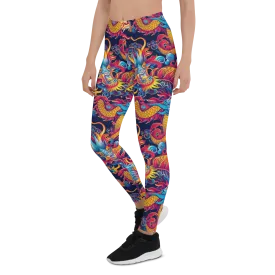 Oriental Dragon Leggings