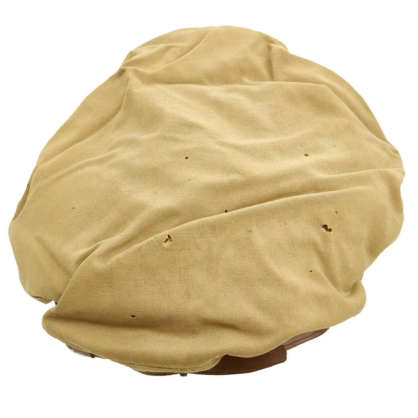 Original U.S. WWII USAAF Named Officer Summer Crush Visor Cap by Knox Fifth Avenue New York