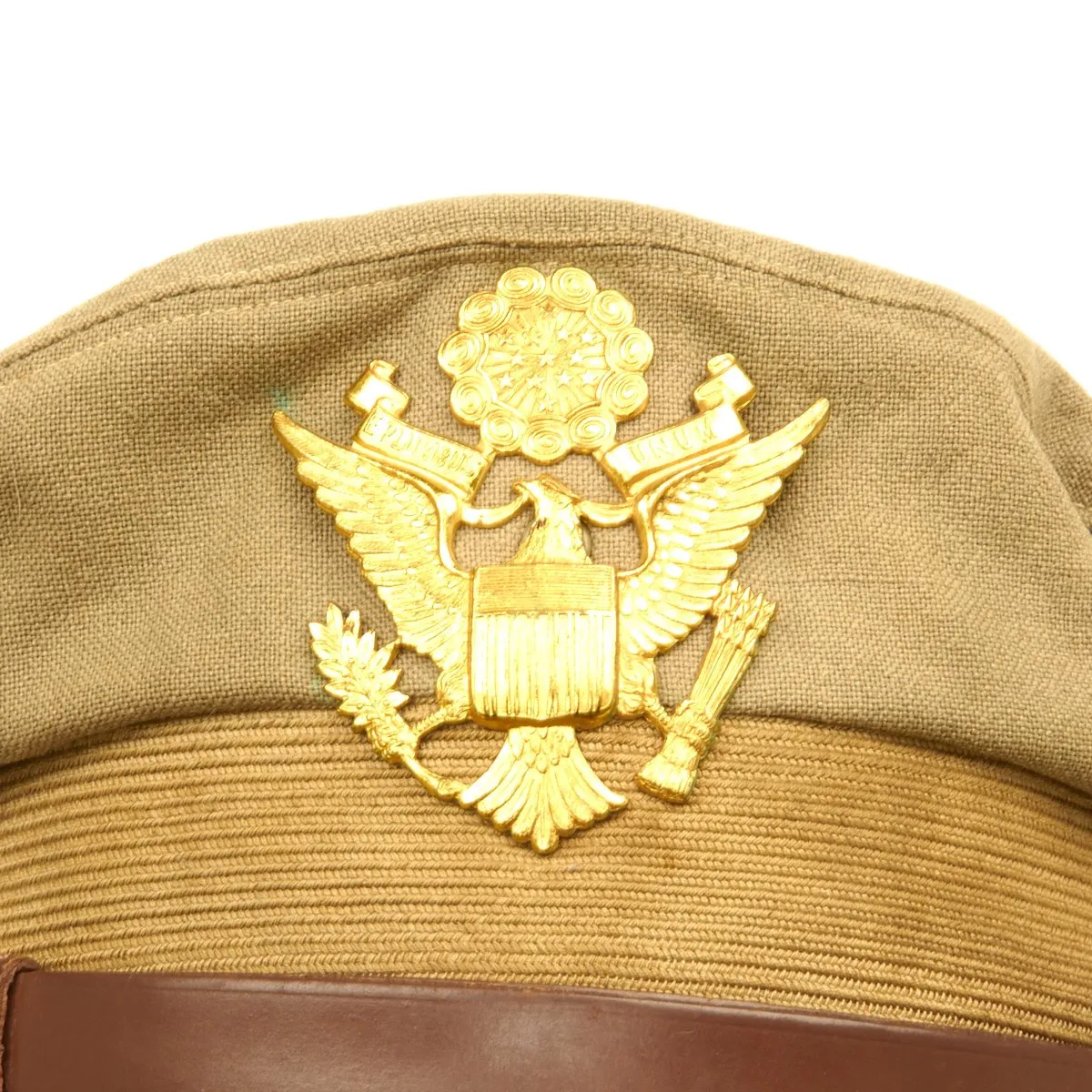 Original U.S. WWII USAAF Officer Khaki Crush Cap By Society Brand Headwear - Size 7