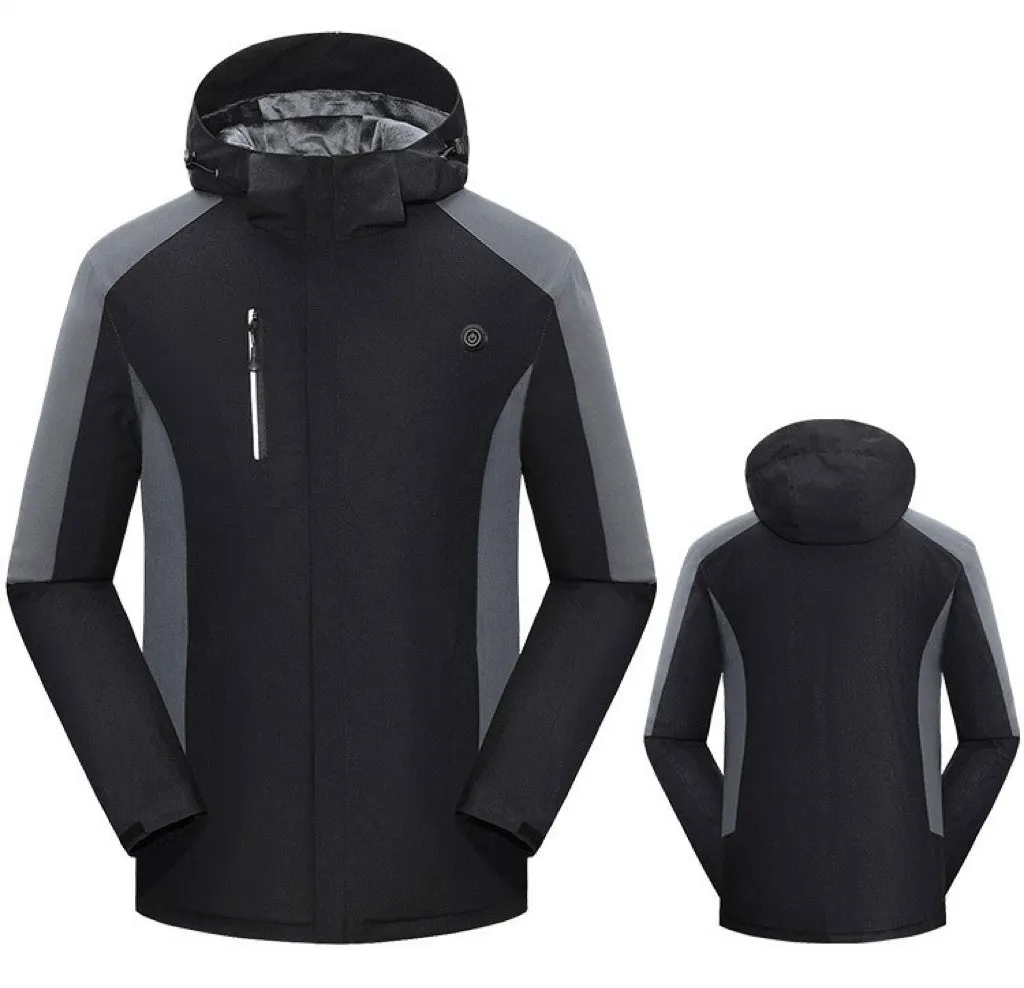 Outdoor Riding And Cycling Windproof and Waterproof Heated Smart Thermal Jacket for Winter