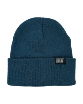 Overload Fine Knit Watch Cap Beanie - Cadet Blue