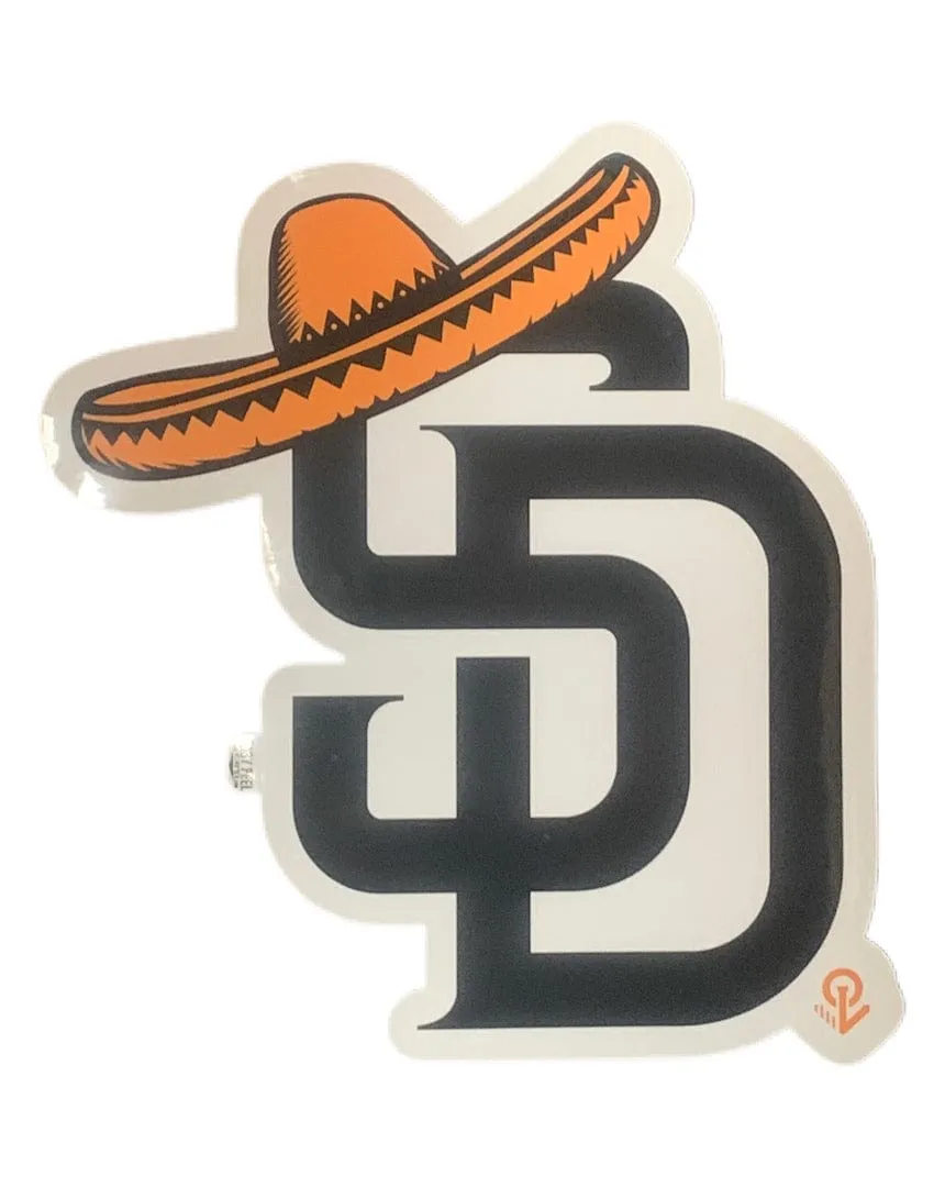 Overload Sombrero Shop Sticker 10 Inch