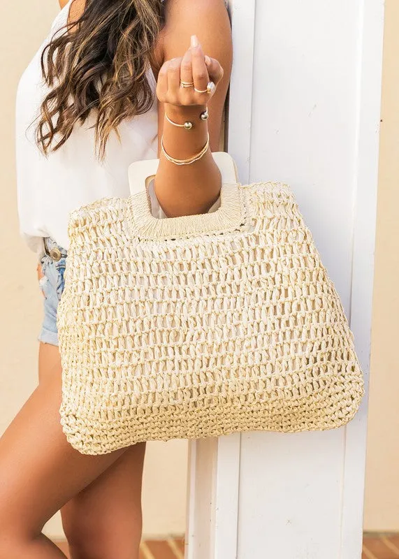 Oversized Straw Tote *Online Only*