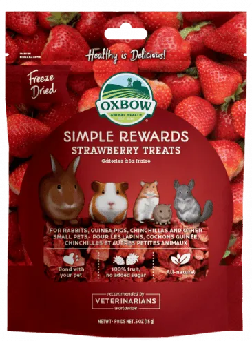 Oxbow Simple Rewards Strawberry Treats