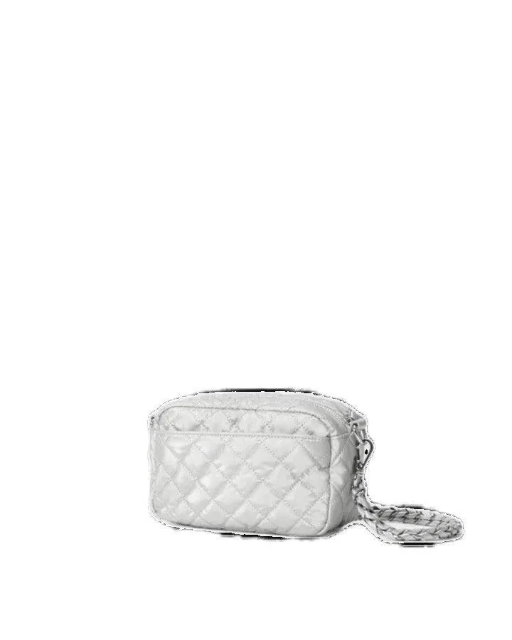 Oyster Metallic Mini Crosby Bag