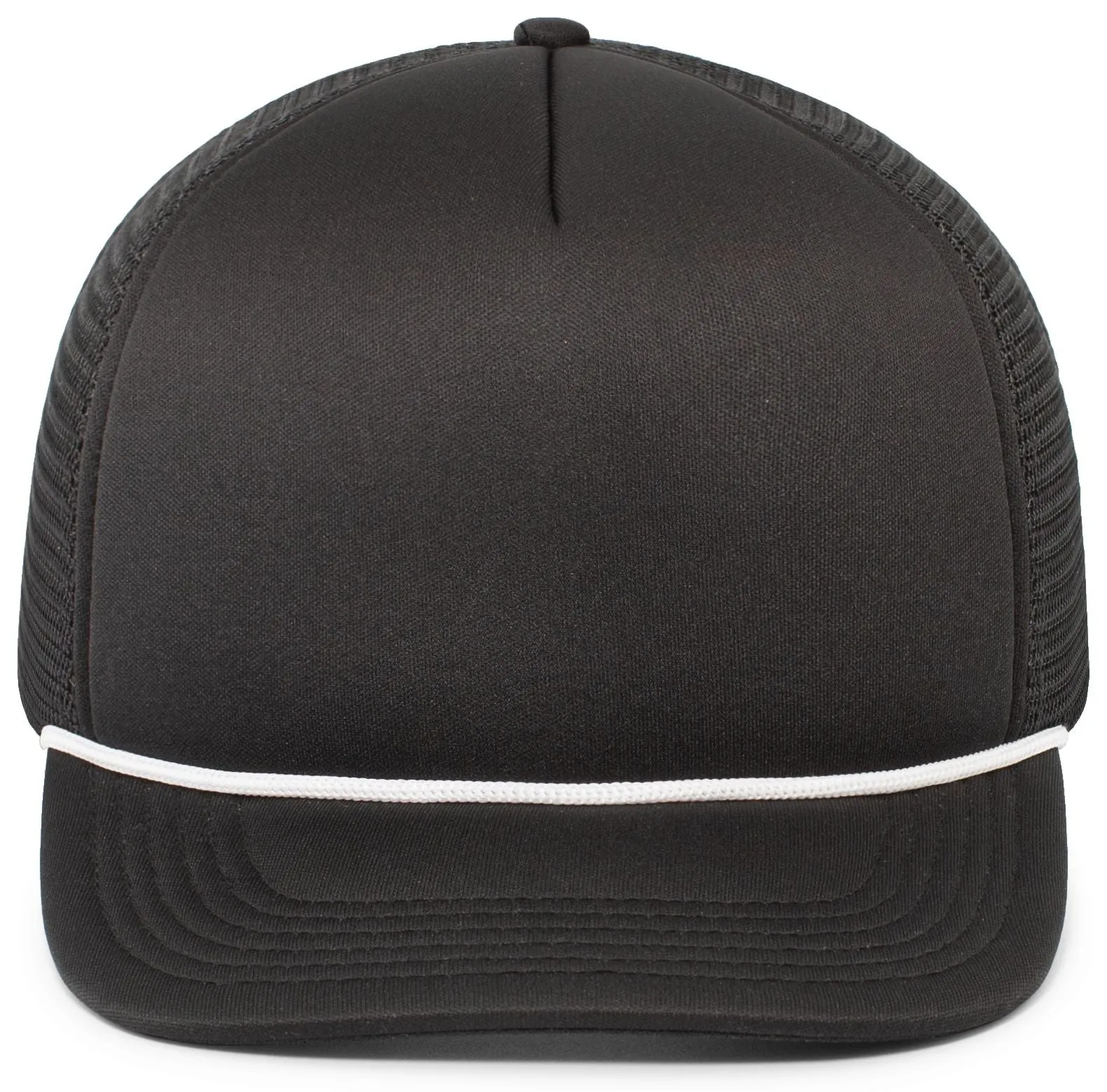 Pacific Headwear Foamie Fresh Trucker Cap - Black/White