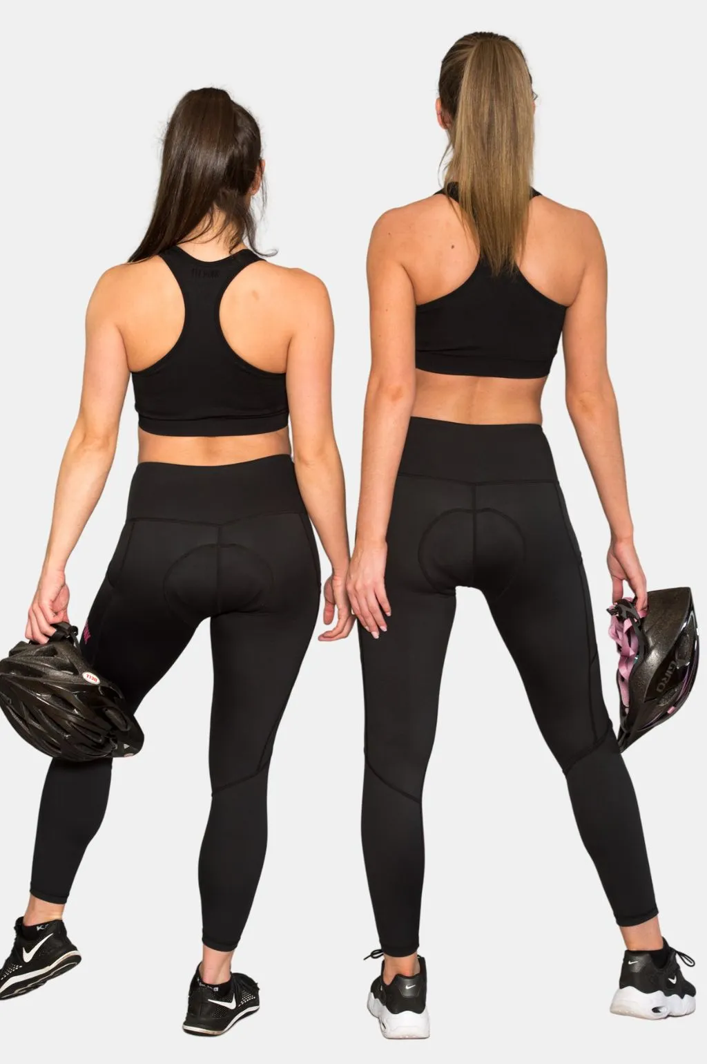 Padded Cycle Leggings in Black