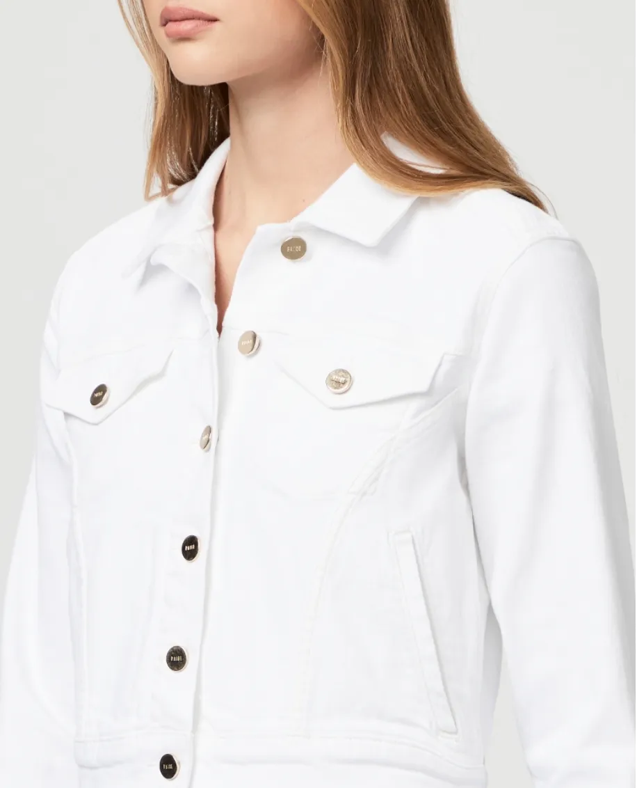 Paige Relaxed Vivienne Jacket Crisp White