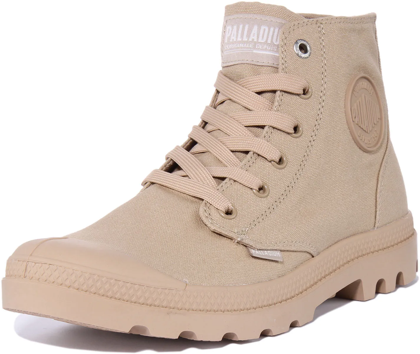 Palladium Monocrome In Sand Boots