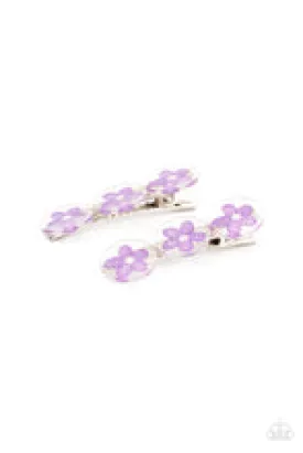 Pamper Me in Posies - Purple ♥ Hair Clip FINAL 54