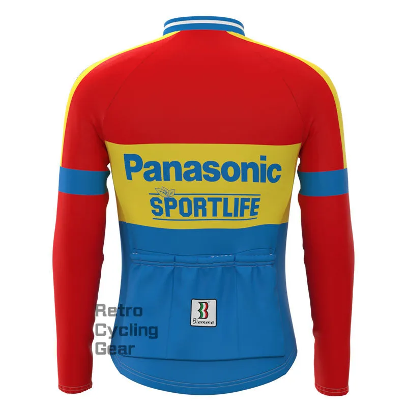 Panasonic Retro Long Sleeve Cycling Kit