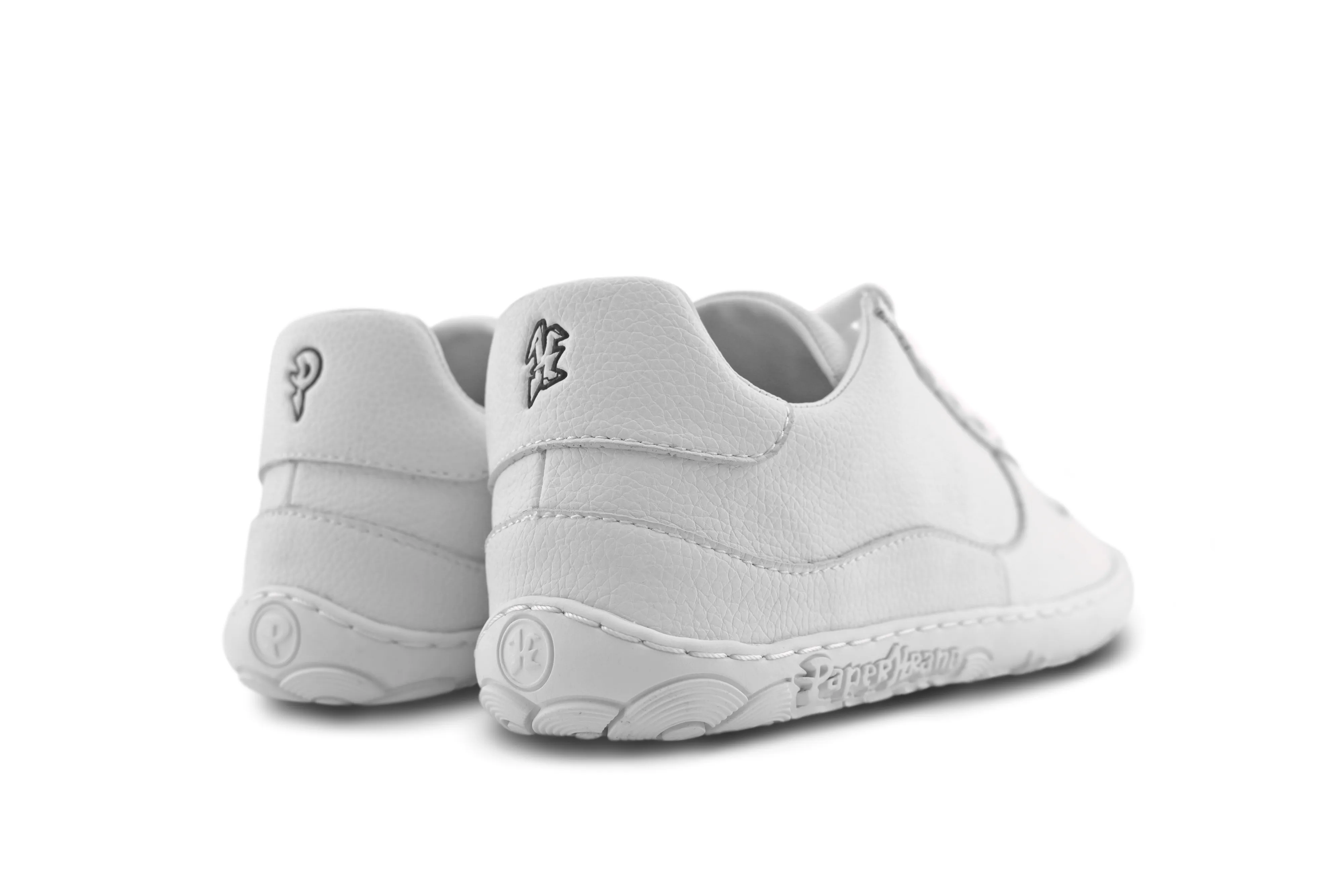 PaperKrane Kids Sneakers - White Lows - Vegan