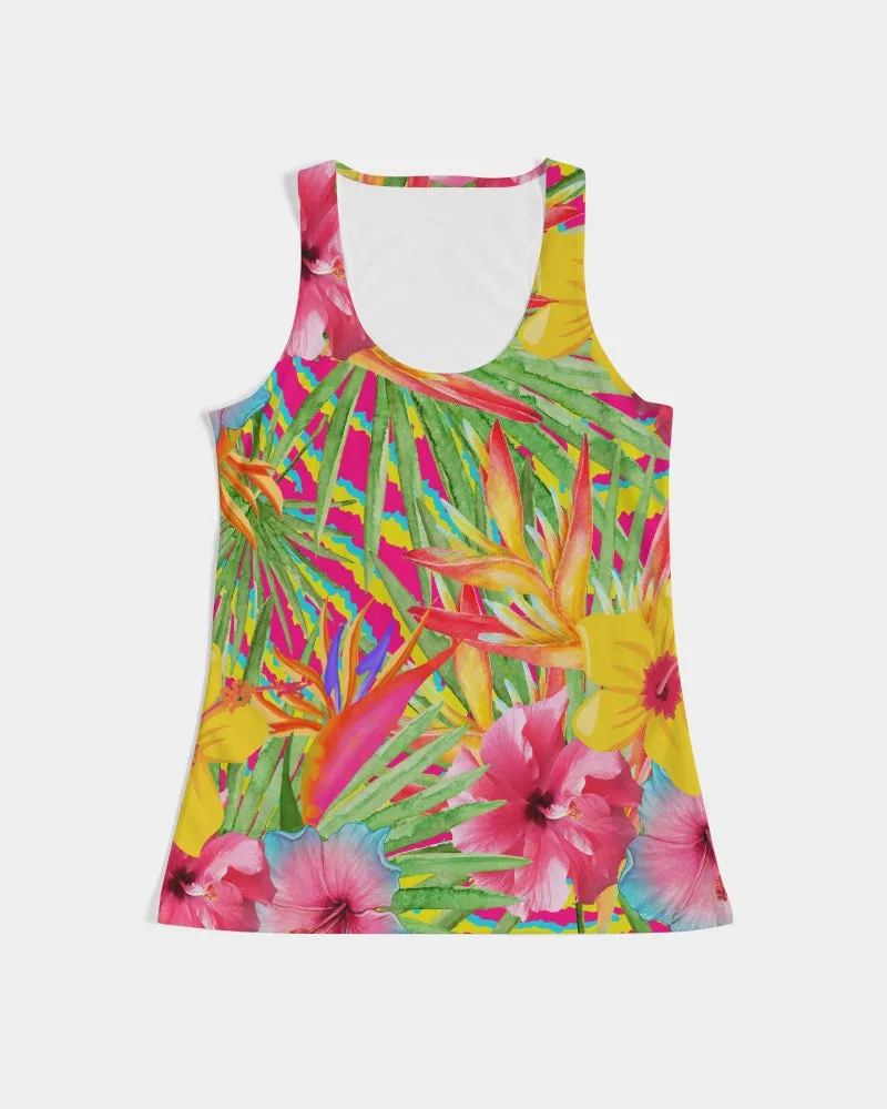 Paradise Island Floral Women's Tank