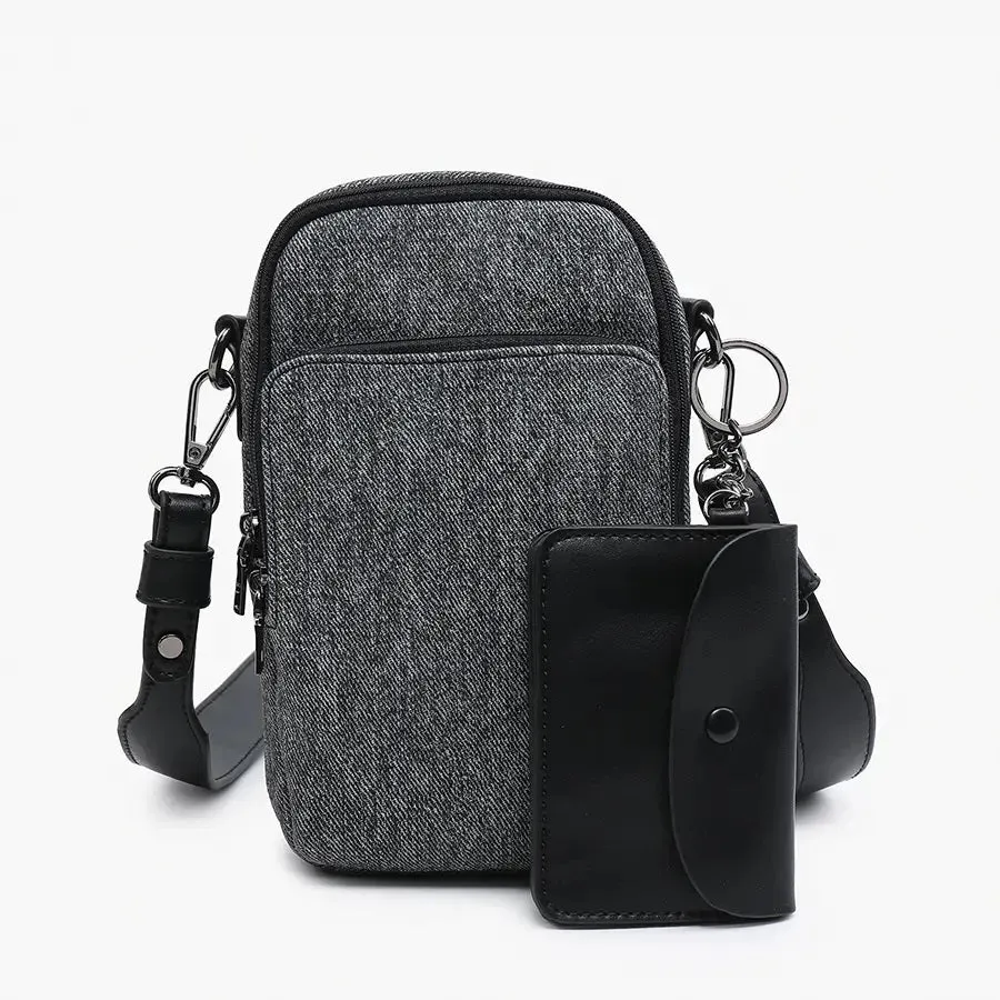 PARKER DENIM CROSSBODY