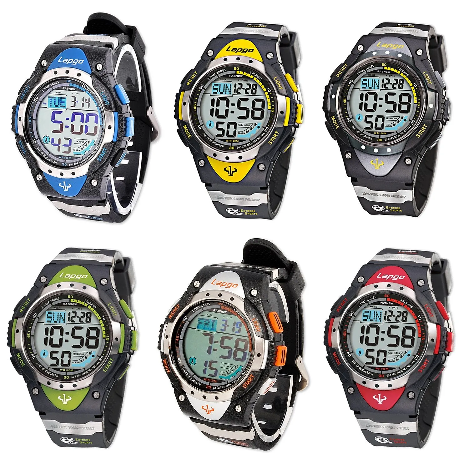 Pasnew Children Digital Sport Watch 1018D