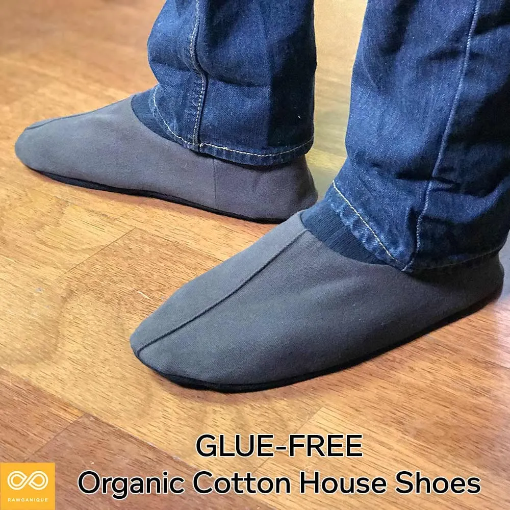 PASTORALE Glue-free Organic Cotton House Shoes Slippers (Unisex)