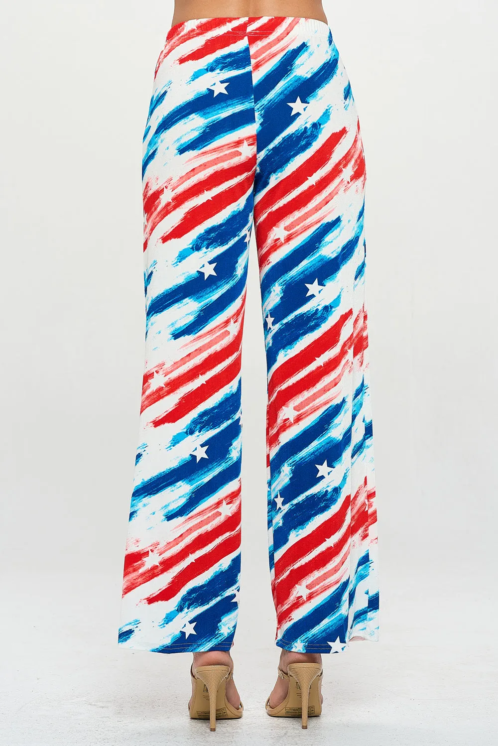 Patriotic Flared Pants-5042BN-ARP1-W384