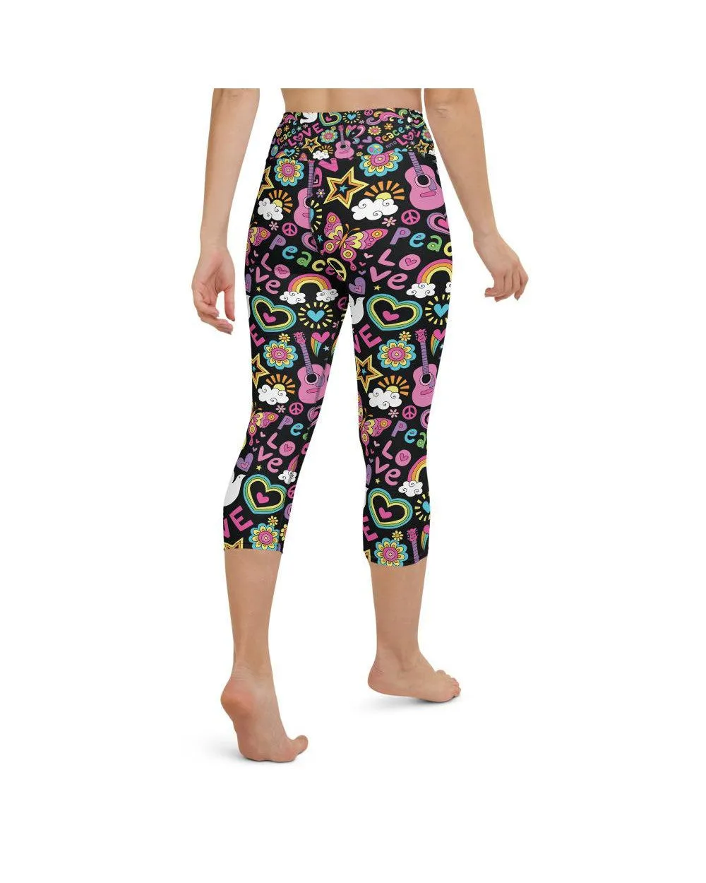 Peace and Love Yoga Capris