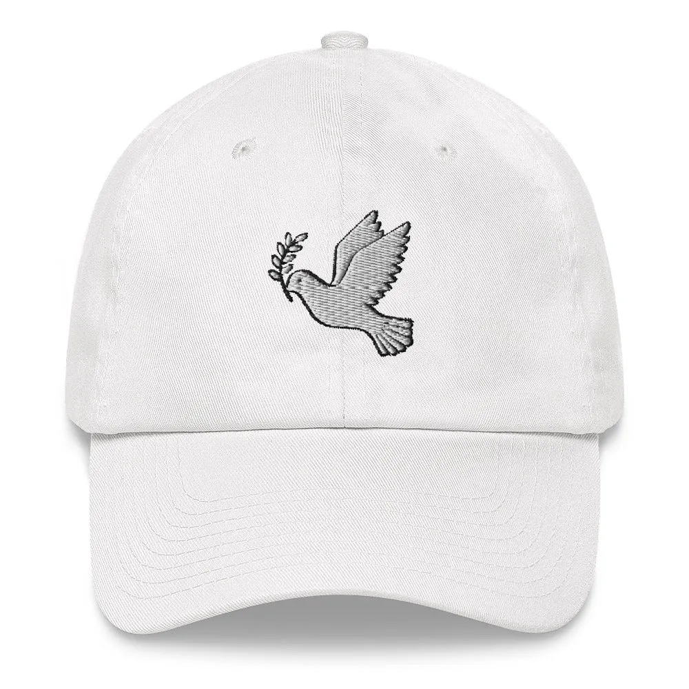 Peace Dove with Olive Branch Hat