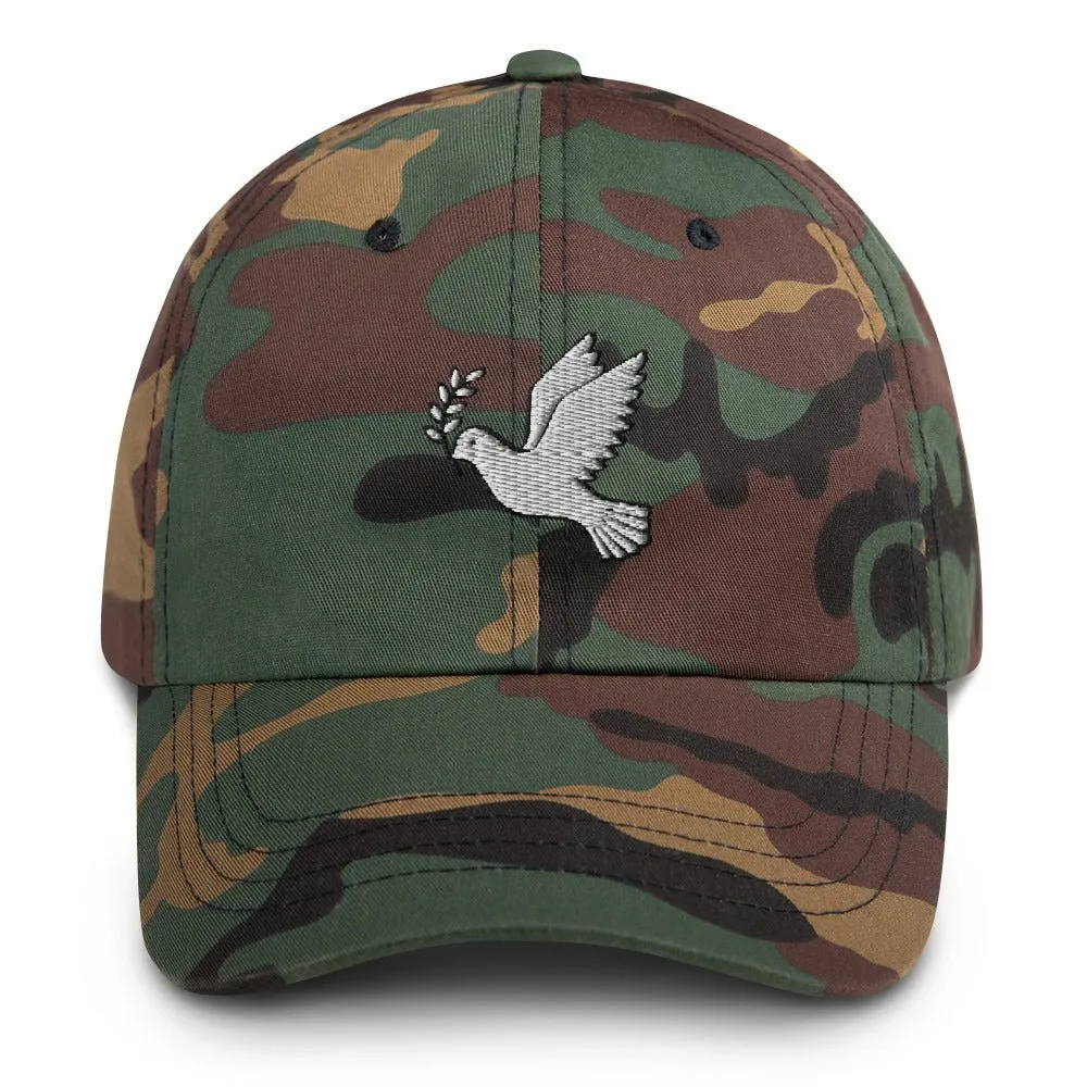 Peace Dove with Olive Branch Hat