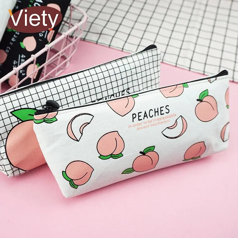 Peaches Makeup Bag