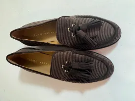 Pedro Miralles Brown Corduroy Tassel Loafer