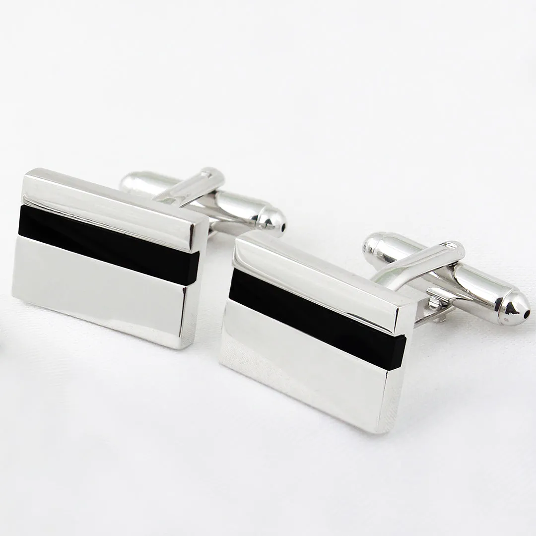 Peluche Debonair Cufflinks and Tie Pin Set