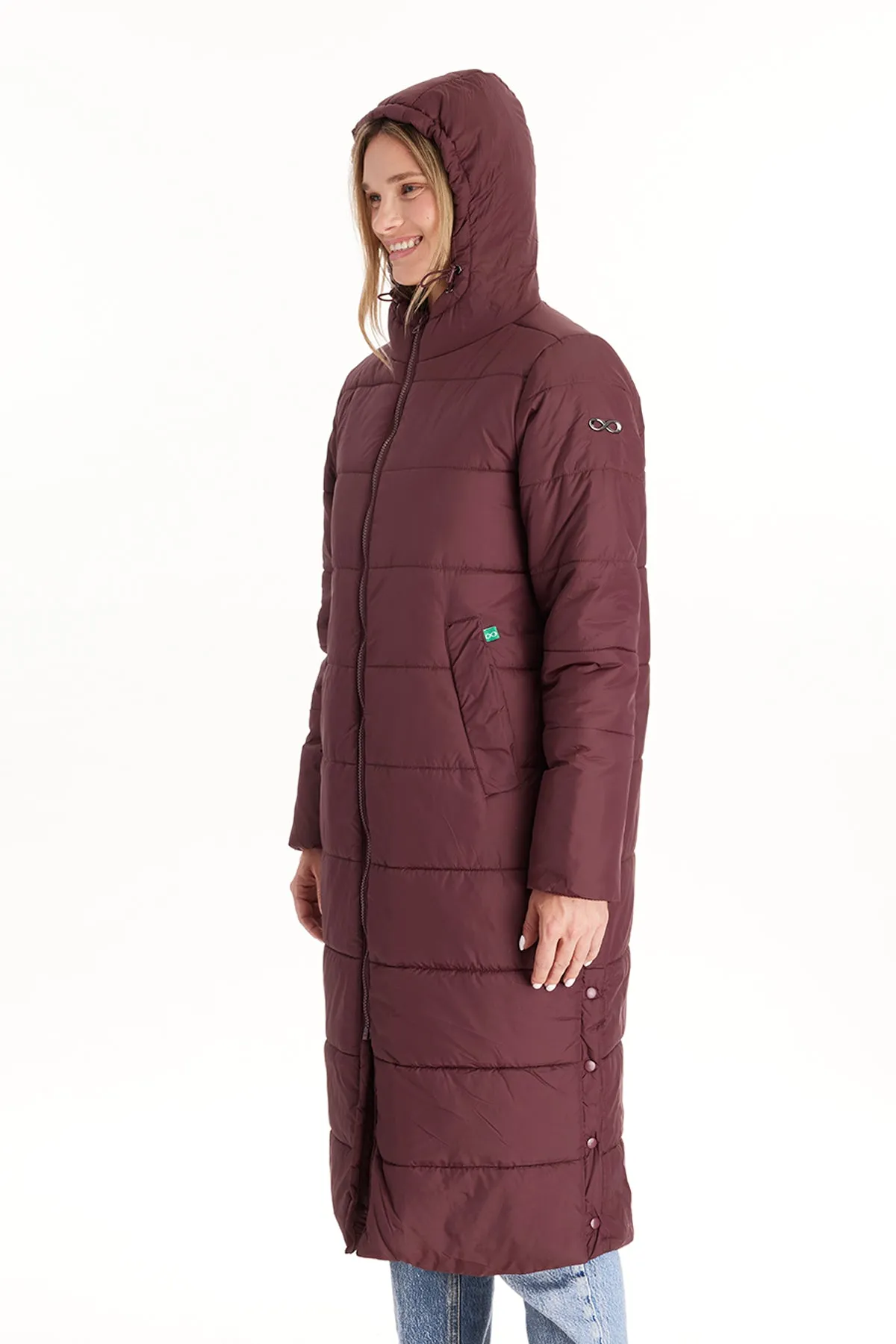 Penelope 3 in 1 Long Puffer maternity Coat