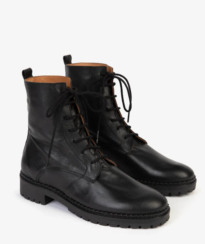 Penelope Chilvers Black Leather Bartholomew Boot