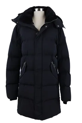 Penguin Quilted Parka Coat