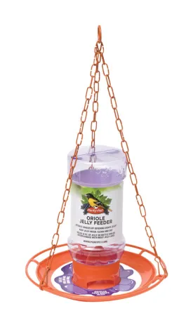 Perky-Pet Oriole 32 oz Metal/Plastic Nectar Feeder 3 ports