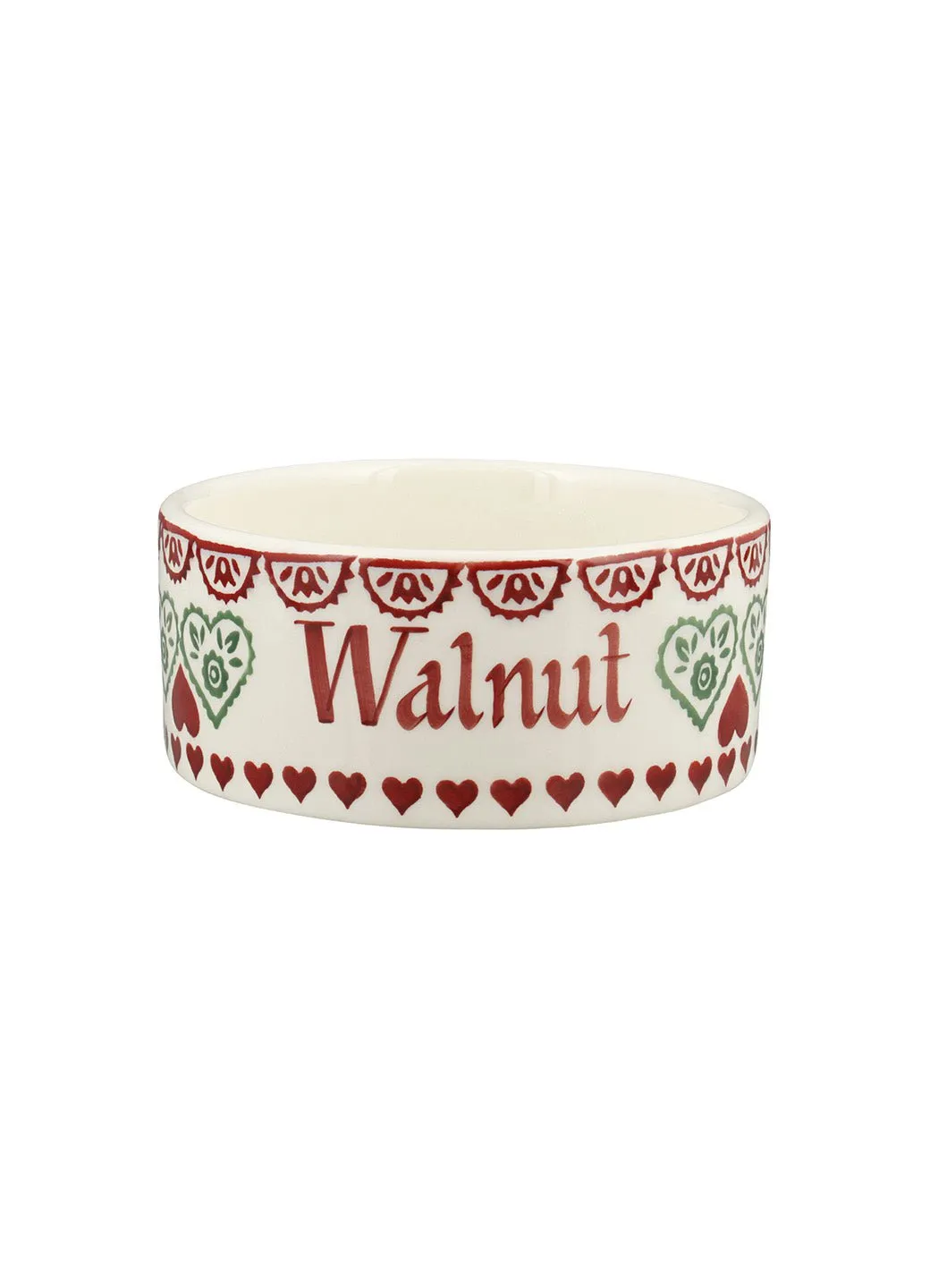 Personalised Christmas Sampler Small Pet Bowl