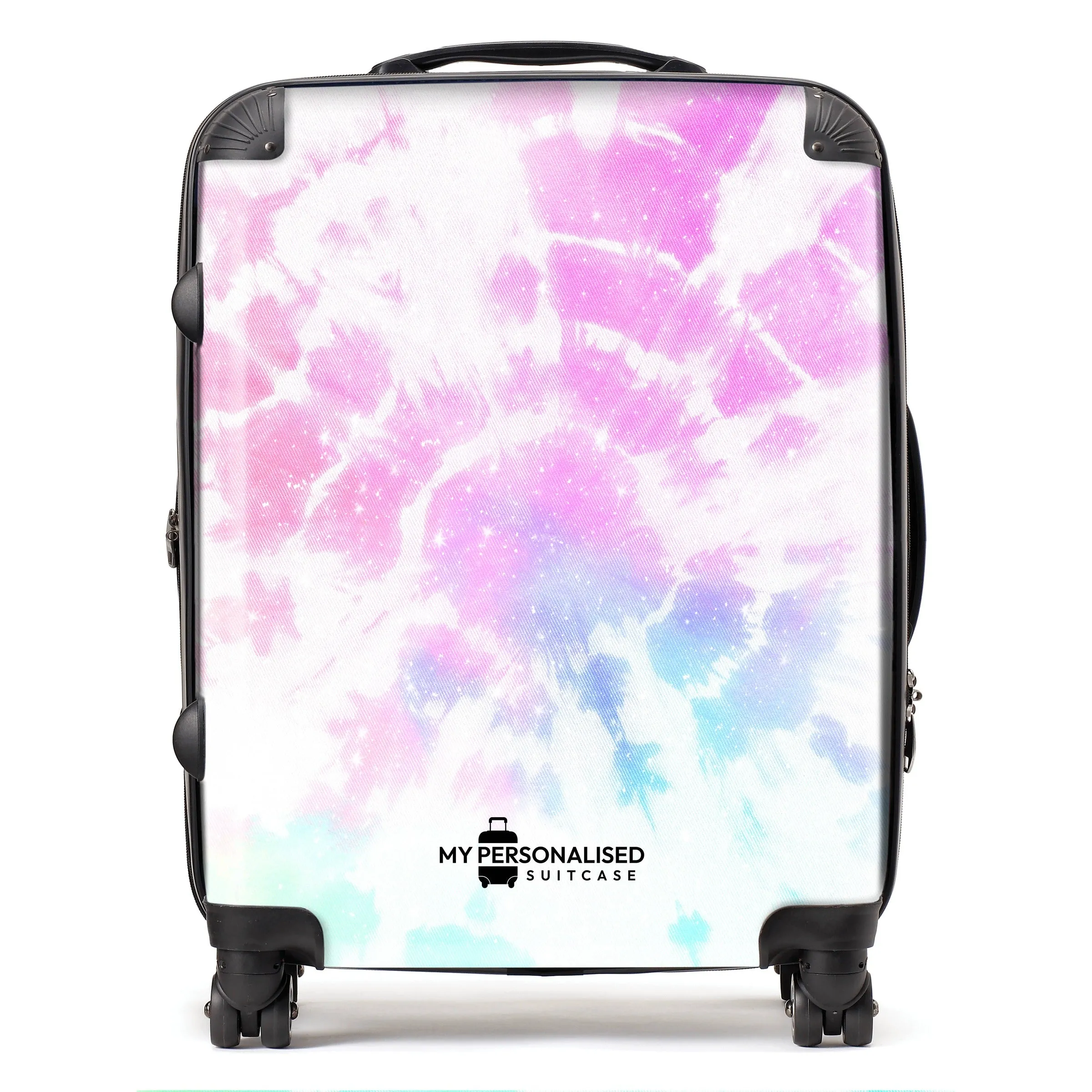 Personalised Pastel Tie Dye Suitcase - 4