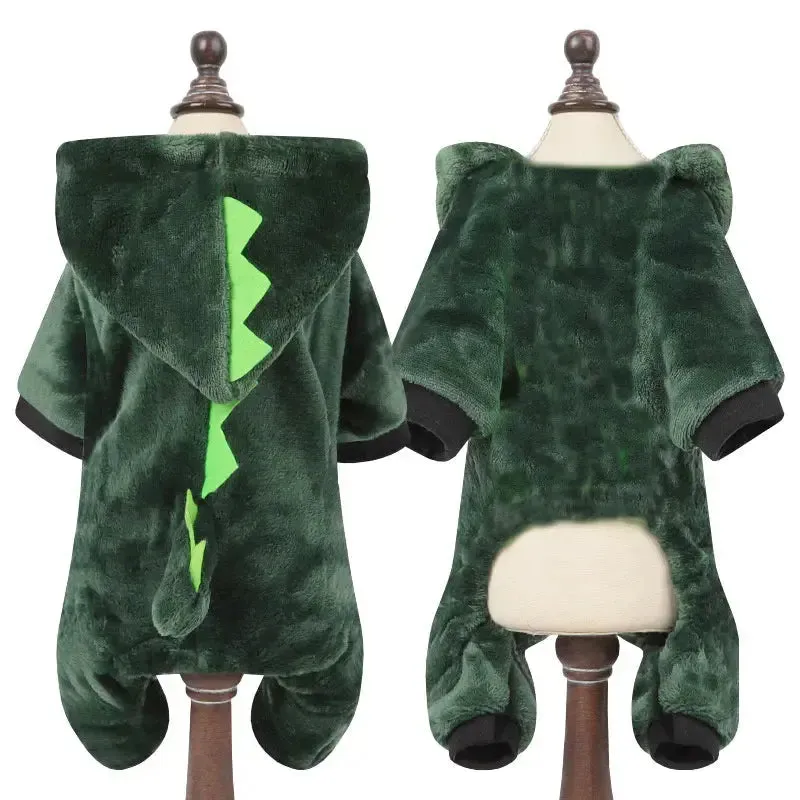 Pet Fleece Jumpsuits