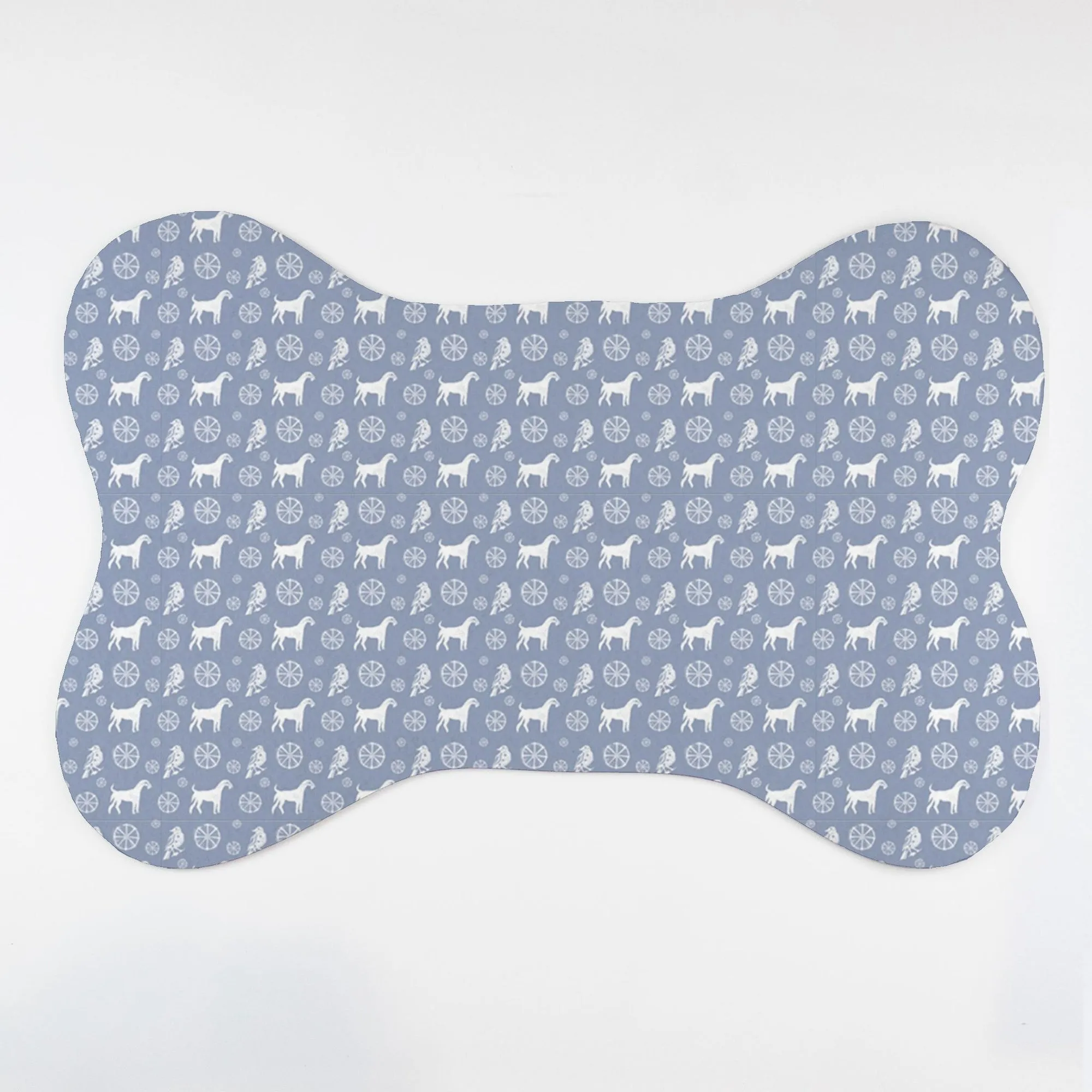 Pet Mat: Bird Dog, Cornflower