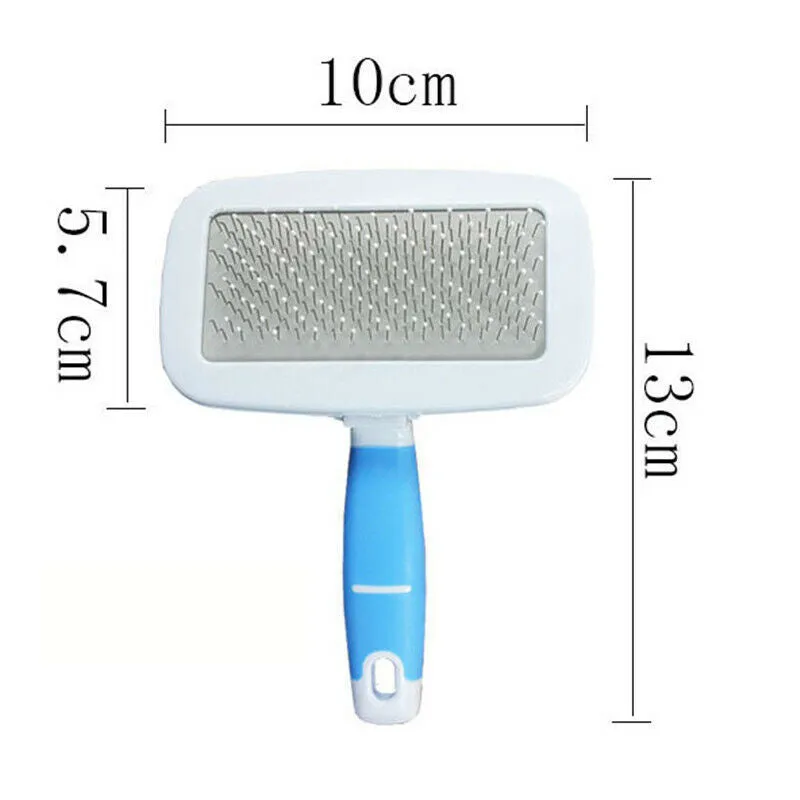 Pet Metal Teeth Flea Cleaning Comb Dog Puppy Cat Grooming Fleas Brush