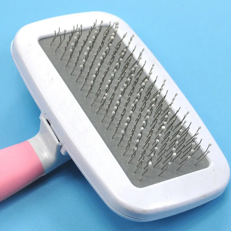 Pet Metal Teeth Flea Cleaning Comb Dog Puppy Cat Grooming Fleas Brush