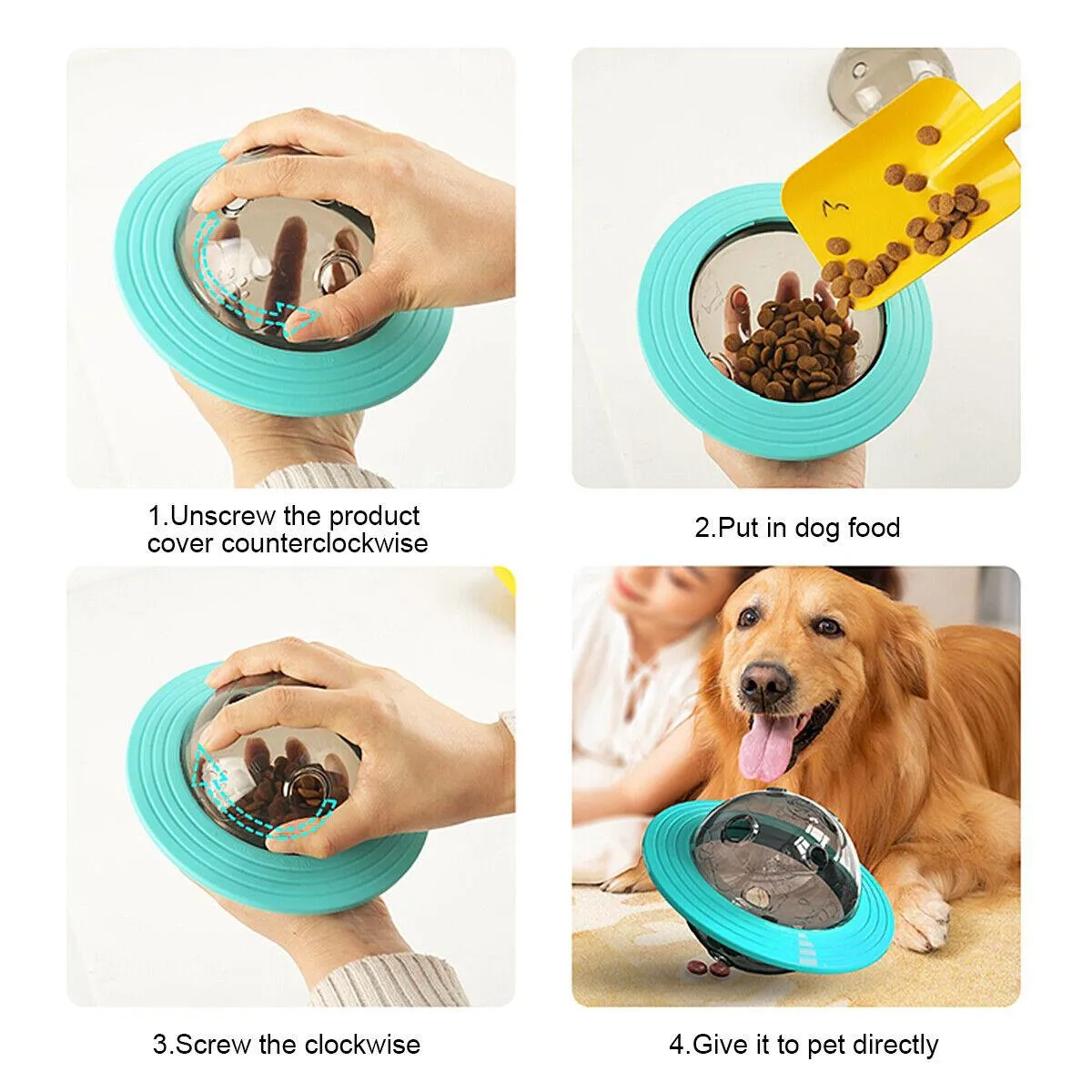 Pet Treat Dispenser Ball