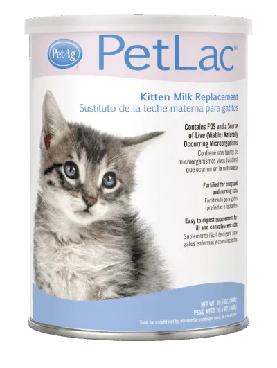 PetAg PetLac Kitten Milk Replacer Powder 10.5oz