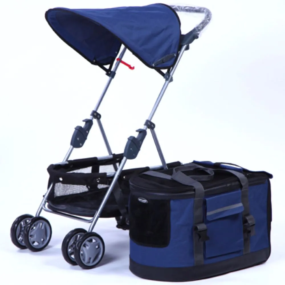 Petcomer Pet Carrier With Stroller