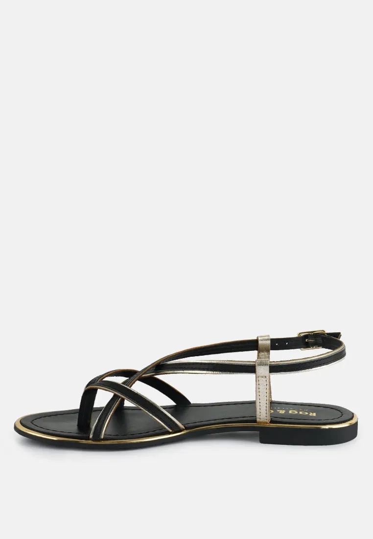 Pheobe Strappy Flat Sandals