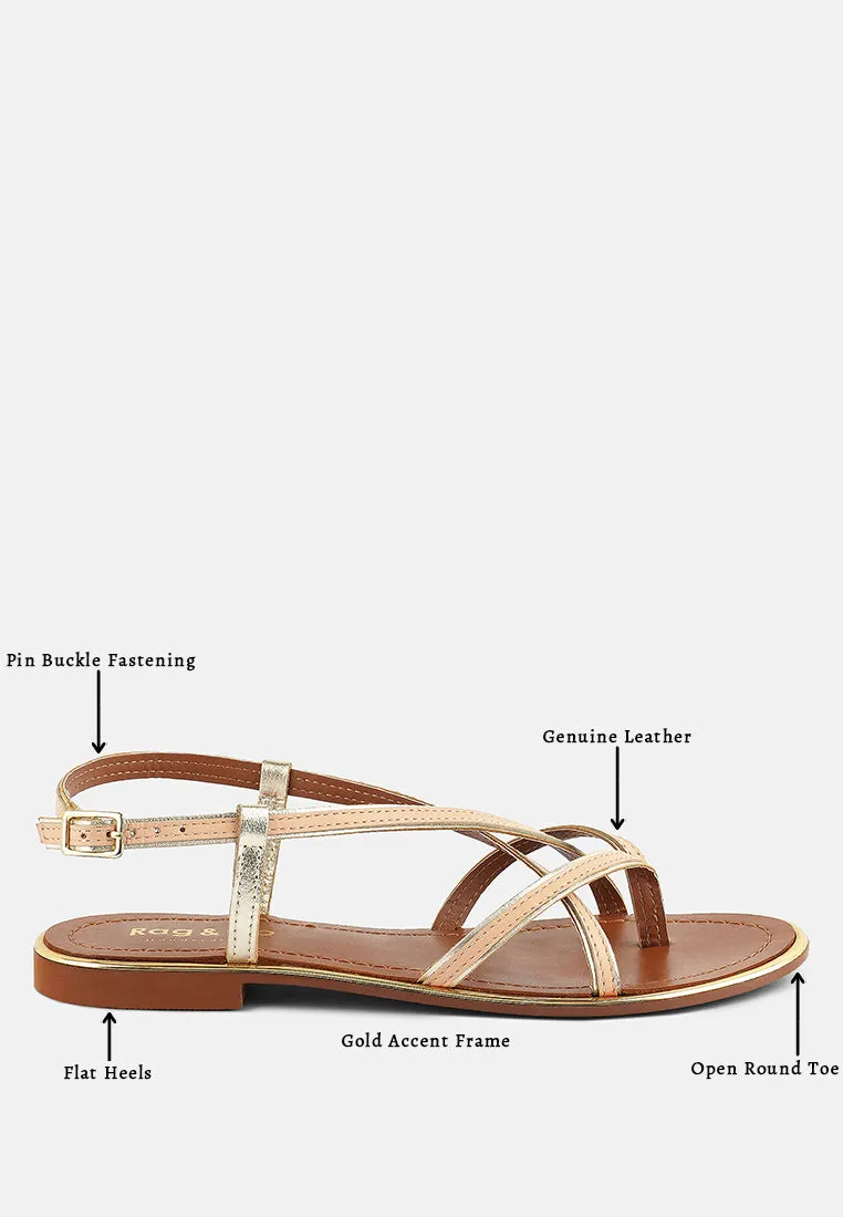 Pheobe Strappy Flat Sandals