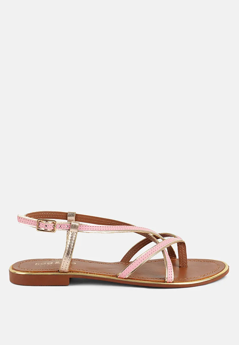 Pheobe Strappy Flat Sandals