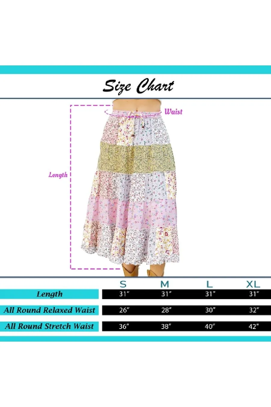 Picture Perfect Patchwork Skirt