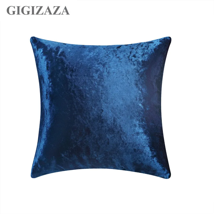 Pillow cushion Shinny silver velvet ivory chocolate red Cushion cover 45x45cm/50*50cm