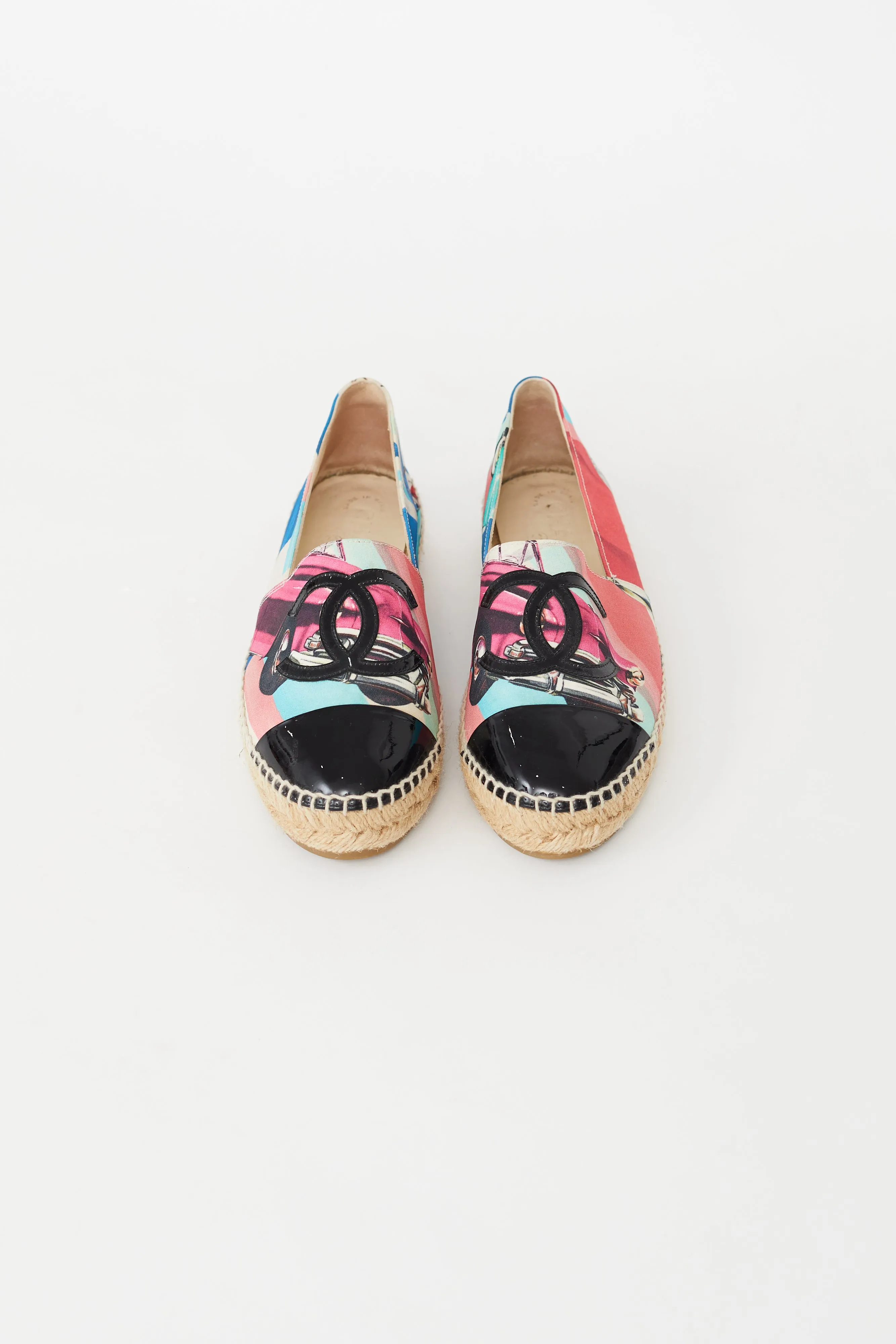 Pink & Multi CC Espadrille