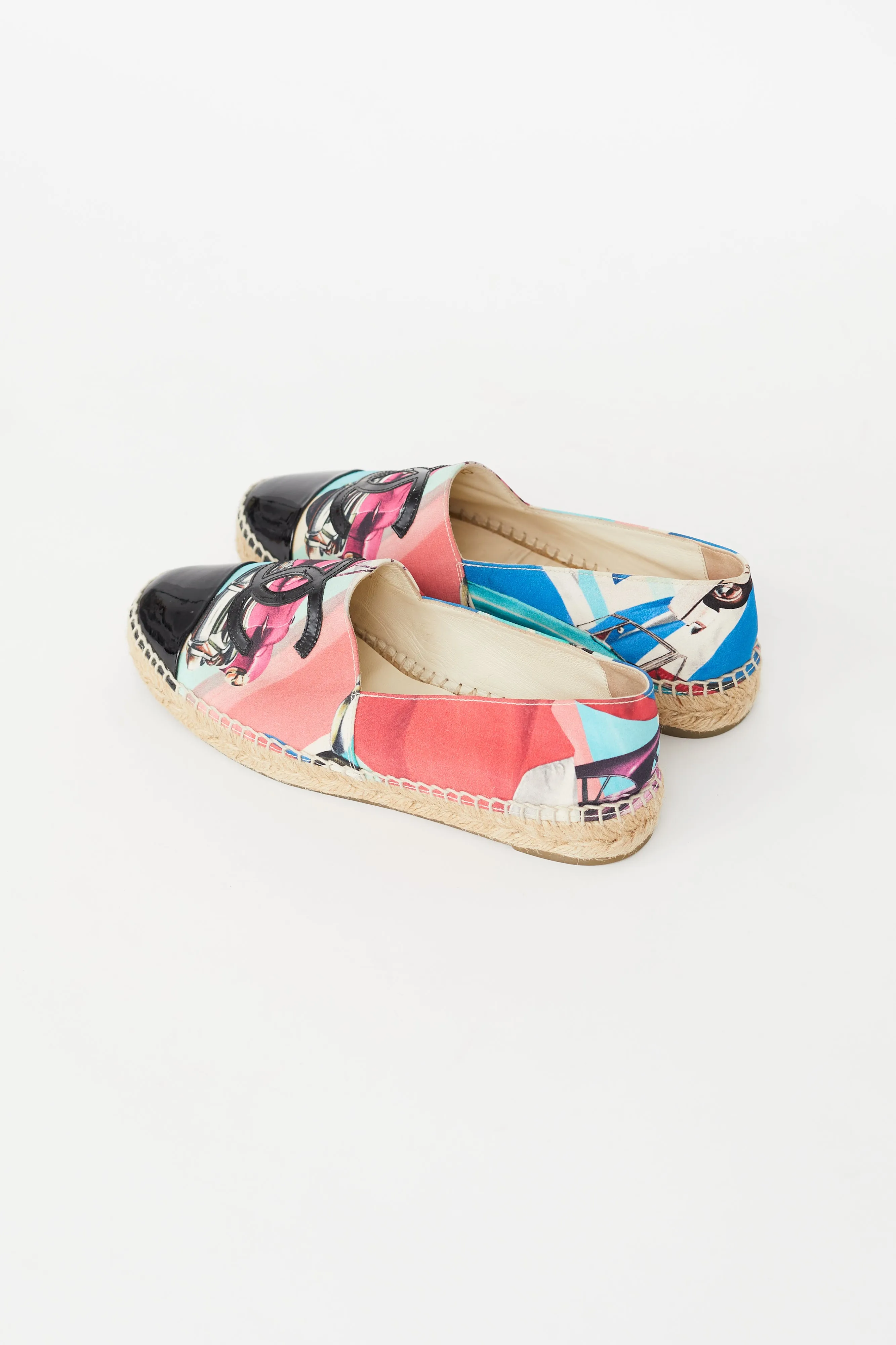 Pink & Multi CC Espadrille