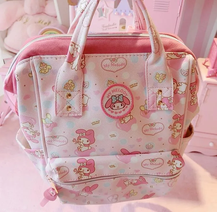 Pink Baby Bun Rucksack