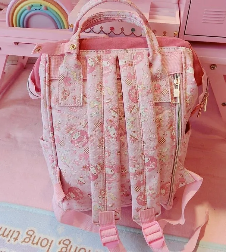 Pink Baby Bun Rucksack