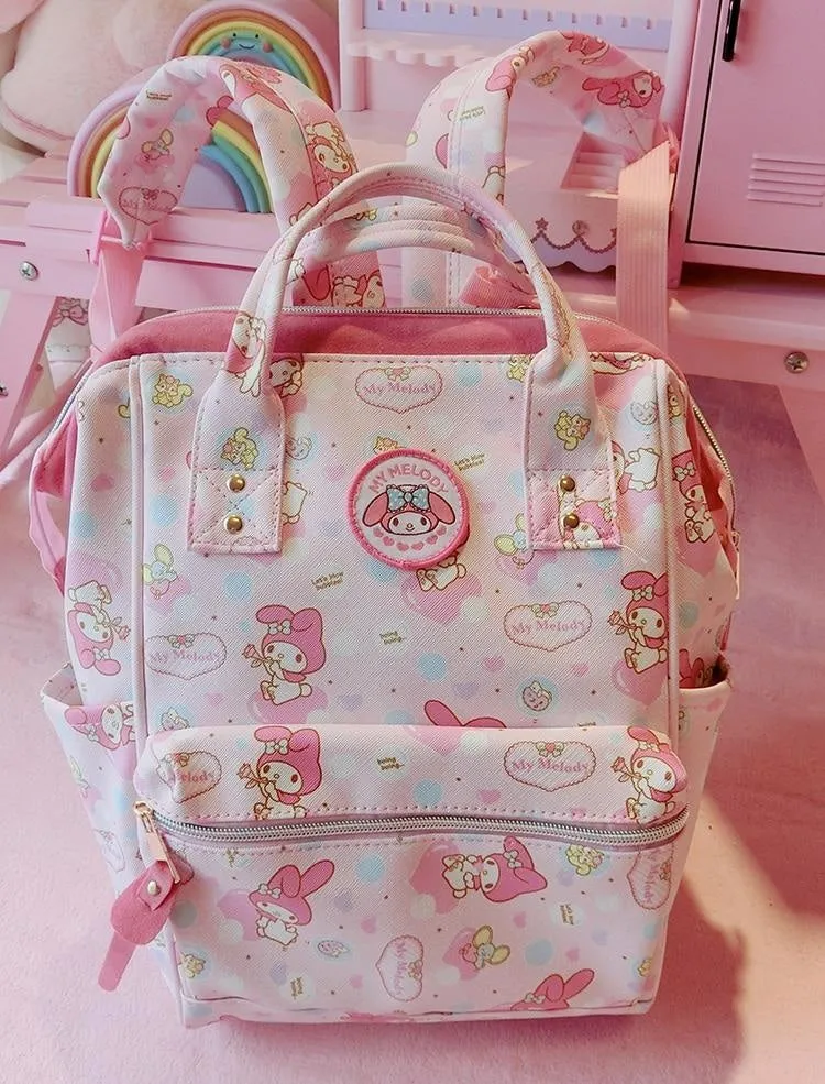 Pink Baby Bun Rucksack